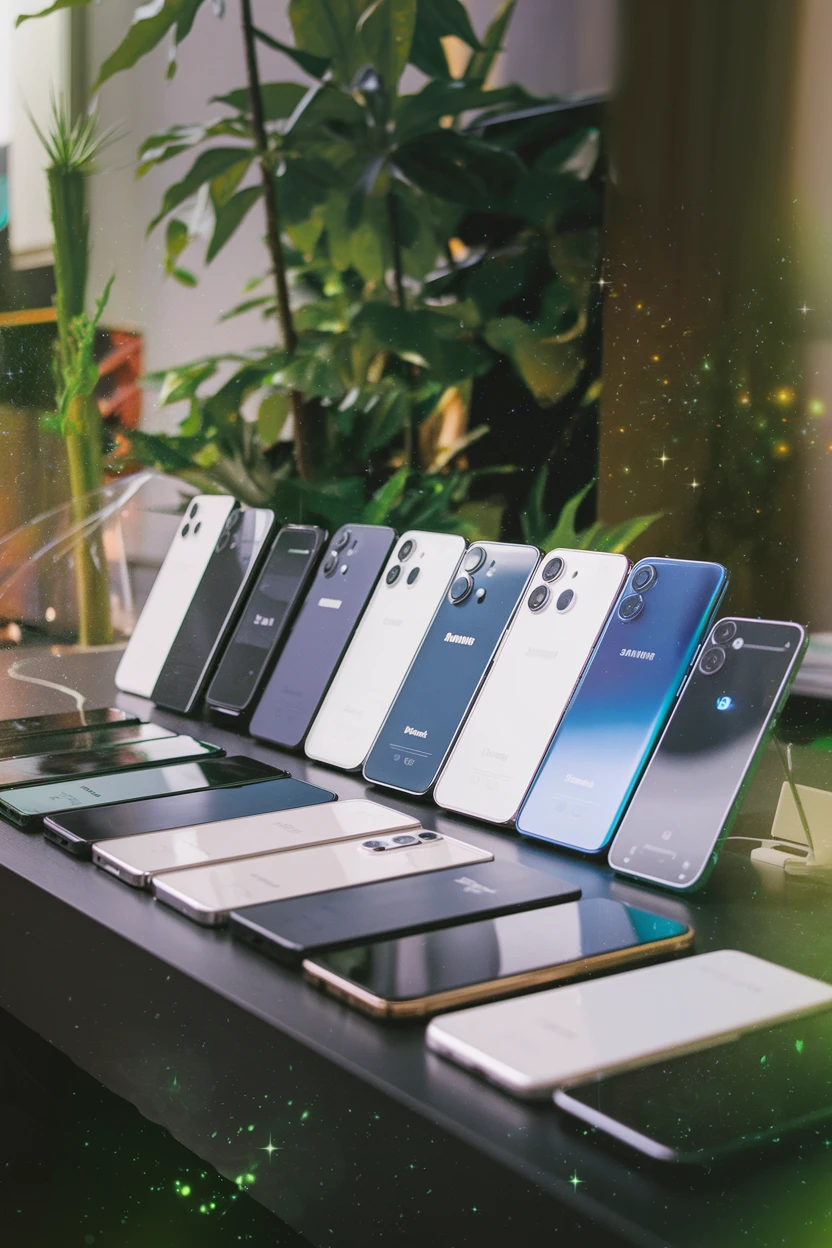 Image of smart phones